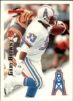 Gary Brown Houston Oilers 1995 Score NFL #134